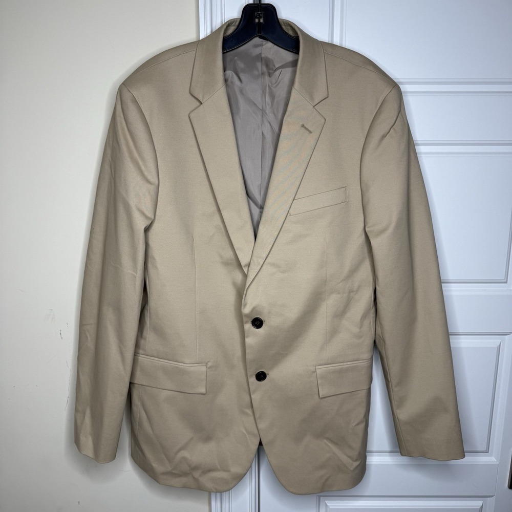 J.Crew $298 Slim-fit Thompson TruTemp365® blazer Khaki Size 42 Regular CA459 - Picture 2 of 11